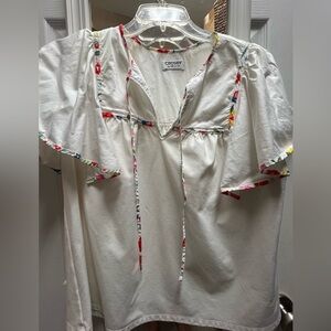 Crosby by Mollie Burch Blouse Top size M